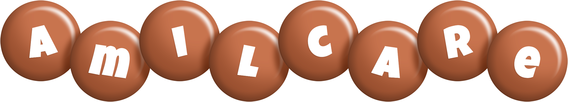 Amilcare candy-brown logo