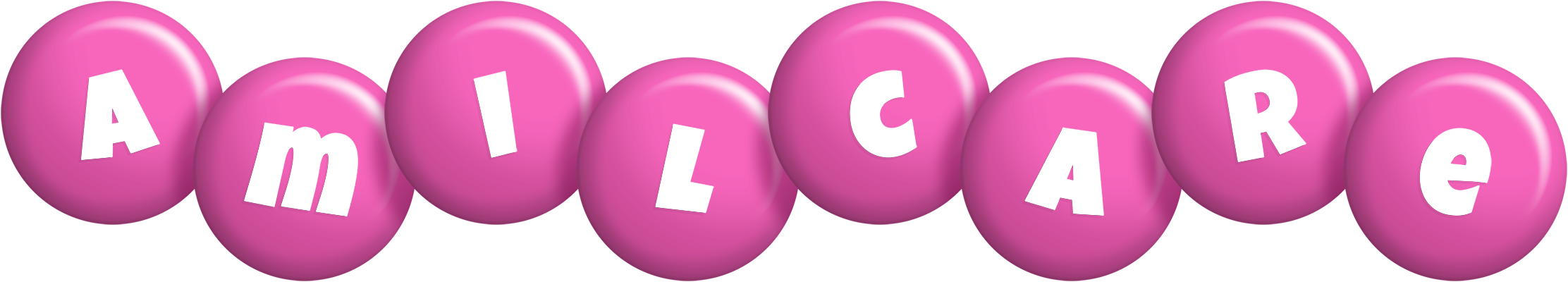 Amilcare candy-pink logo