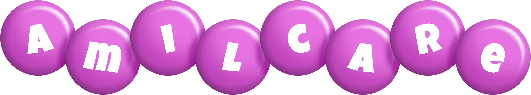 Amilcare candy-purple logo