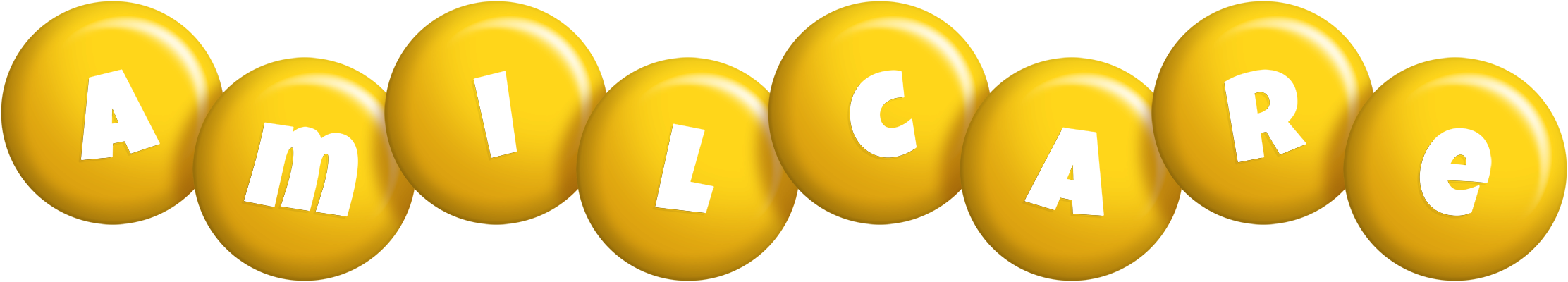 Amilcare candy-yellow logo