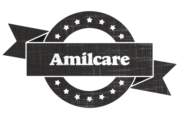 Amilcare grunge logo