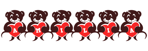 Amilia bear logo