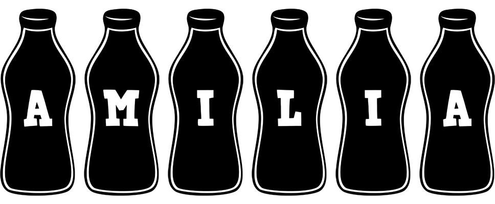 Amilia bottle logo