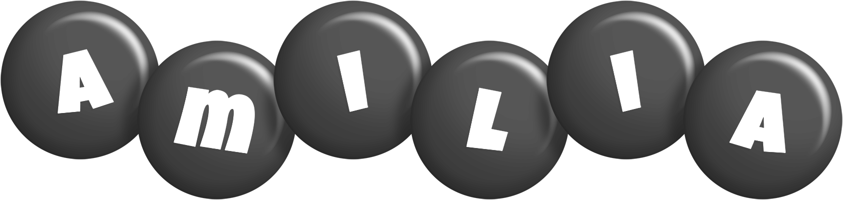 Amilia candy-black logo