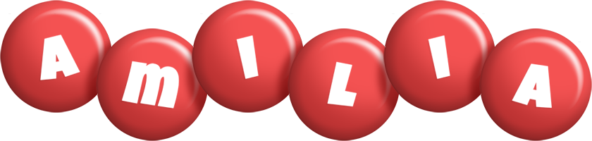 Amilia candy-red logo