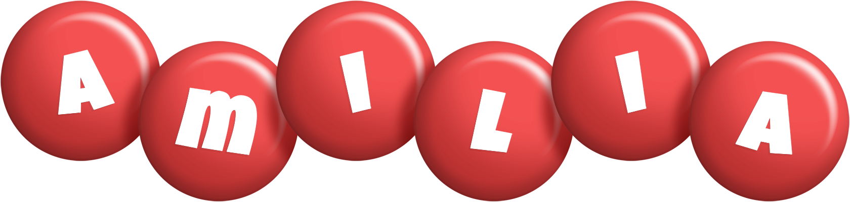 Amilia candy-red logo