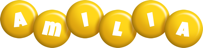 Amilia candy-yellow logo