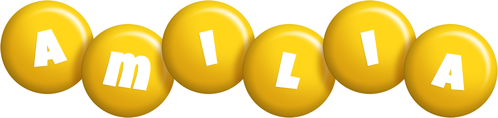 Amilia candy-yellow logo