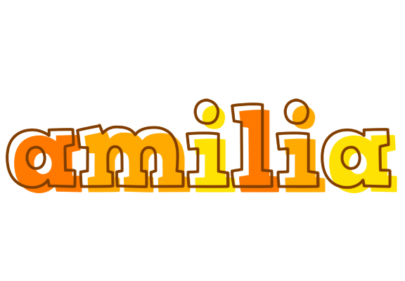 Amilia desert logo