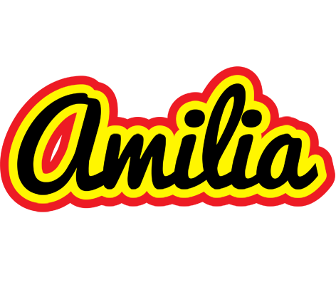 Amilia flaming logo