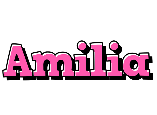 Amilia girlish logo
