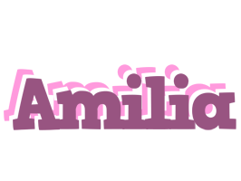 Amilia relaxing logo