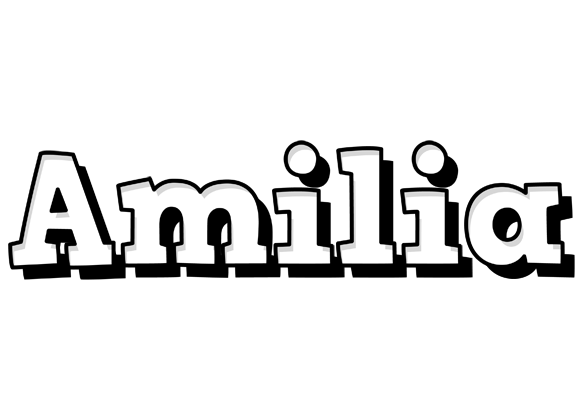 Amilia snowing logo