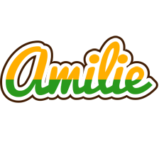 Amilie banana logo