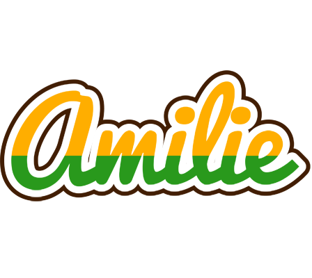 Amilie banana logo