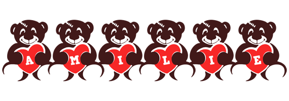 Amilie bear logo