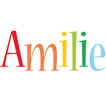 Amilie birthday logo