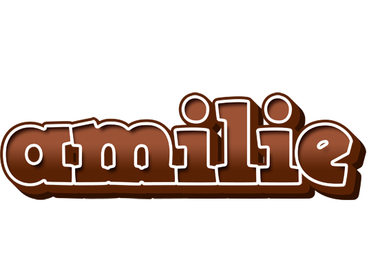 Amilie brownie logo