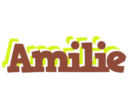 Amilie caffeebar logo