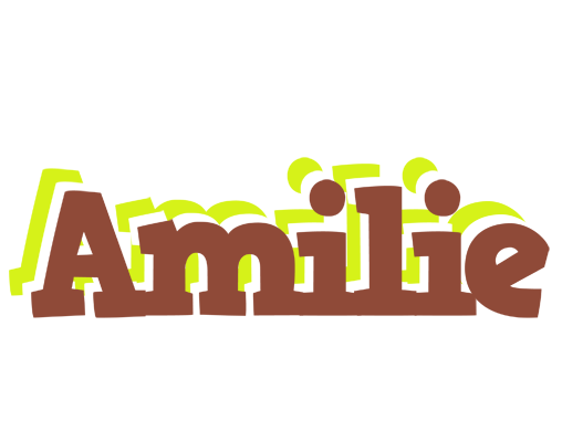 Amilie caffeebar logo