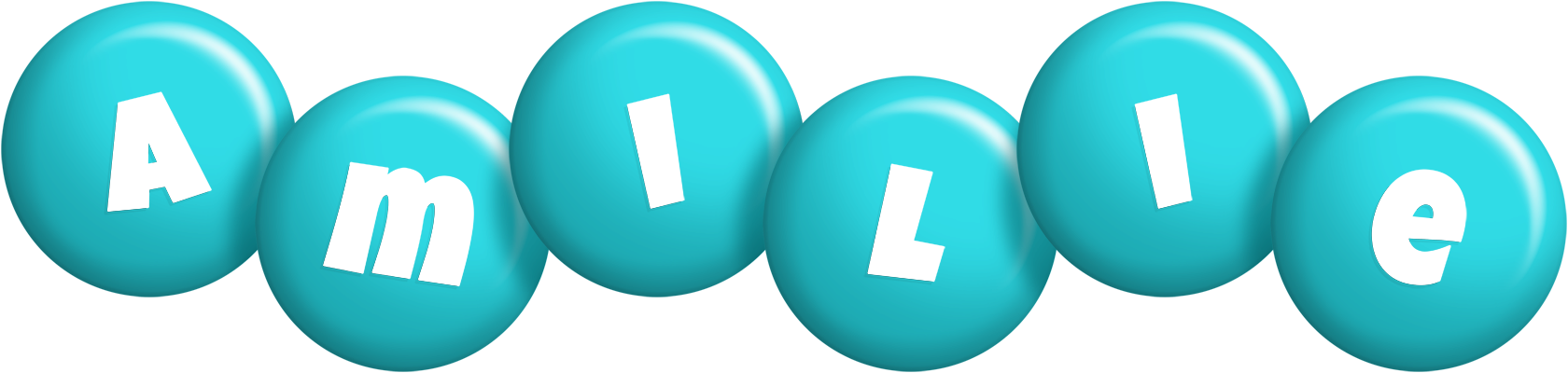 Amilie candy-azur logo