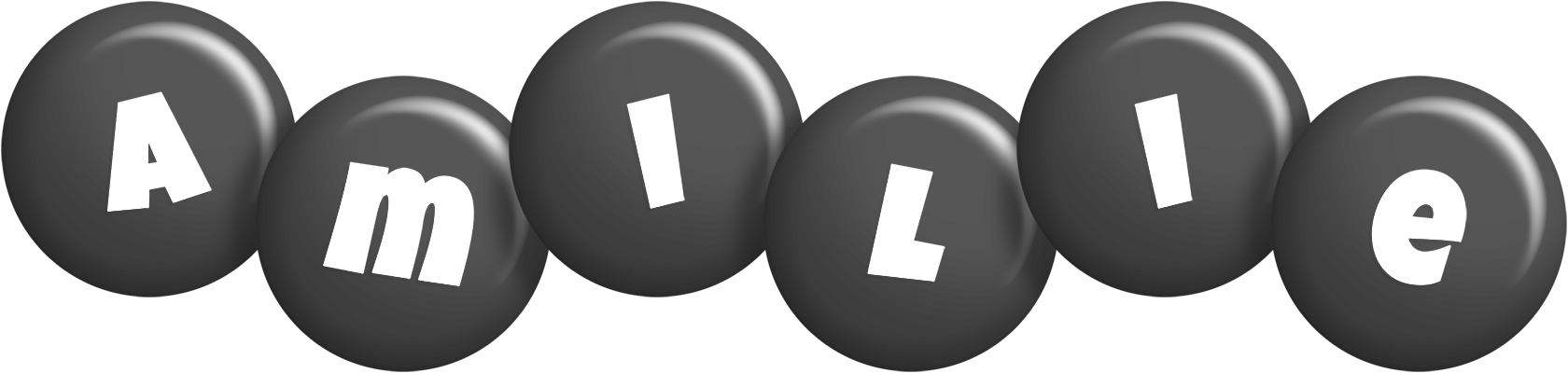 Amilie candy-black logo