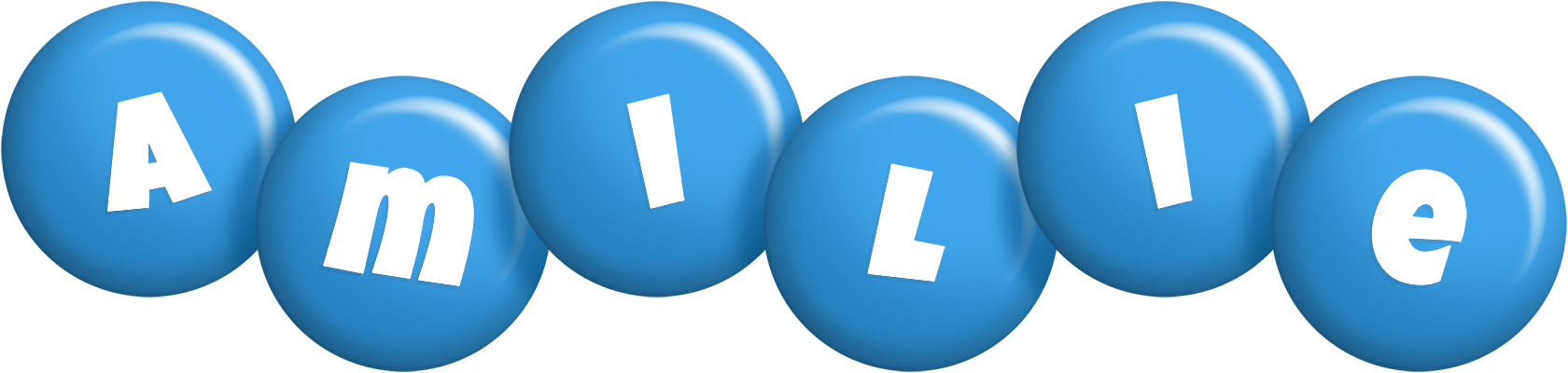 Amilie candy-blue logo