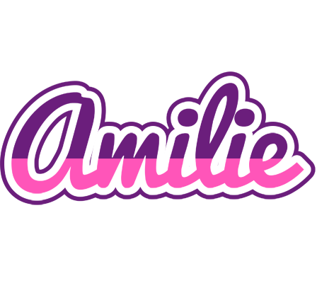 Amilie cheerful logo