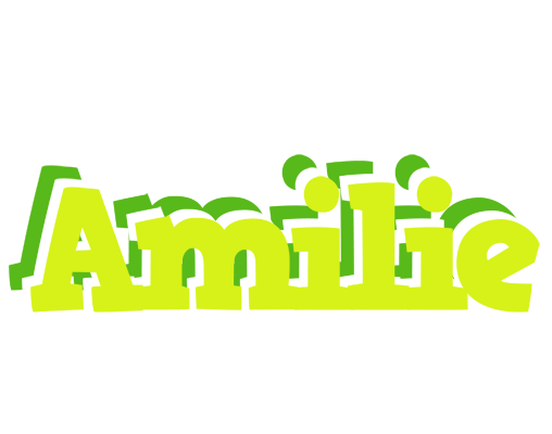Amilie citrus logo