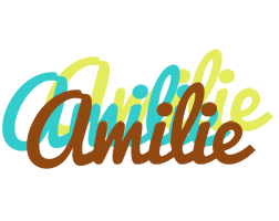 Amilie cupcake logo