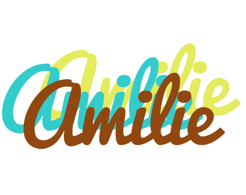 Amilie cupcake logo