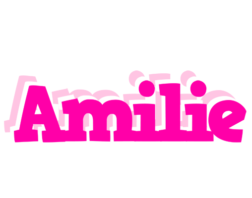 Amilie dancing logo
