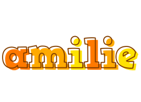 Amilie desert logo