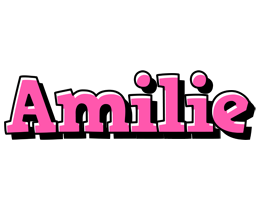 Amilie girlish logo