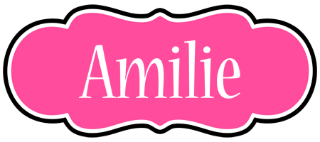 Amilie invitation logo