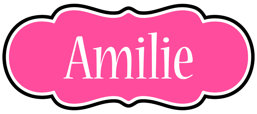 Amilie invitation logo