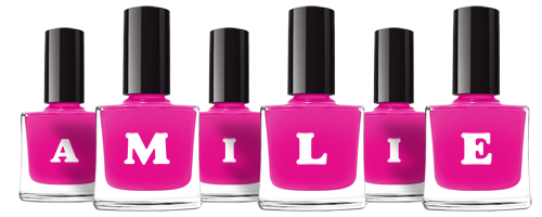 Amilie nails logo