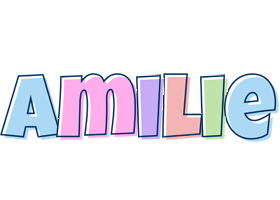 Amilie pastel logo