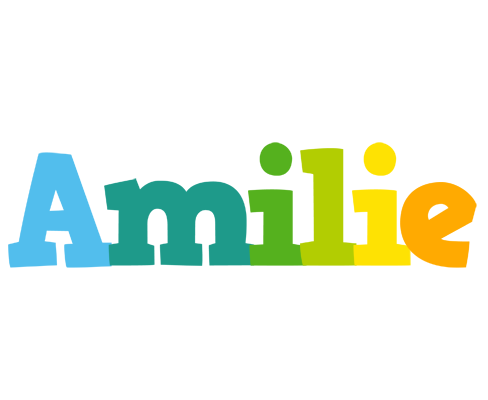 Amilie rainbows logo