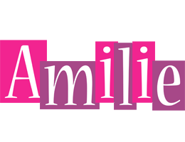 Amilie whine logo