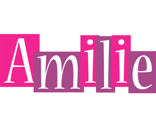 Amilie whine logo