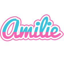 Amilie woman logo