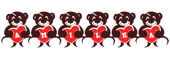 Amilka bear logo