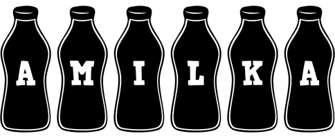 Amilka bottle logo