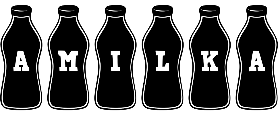 Amilka bottle logo