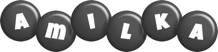 Amilka candy-black logo
