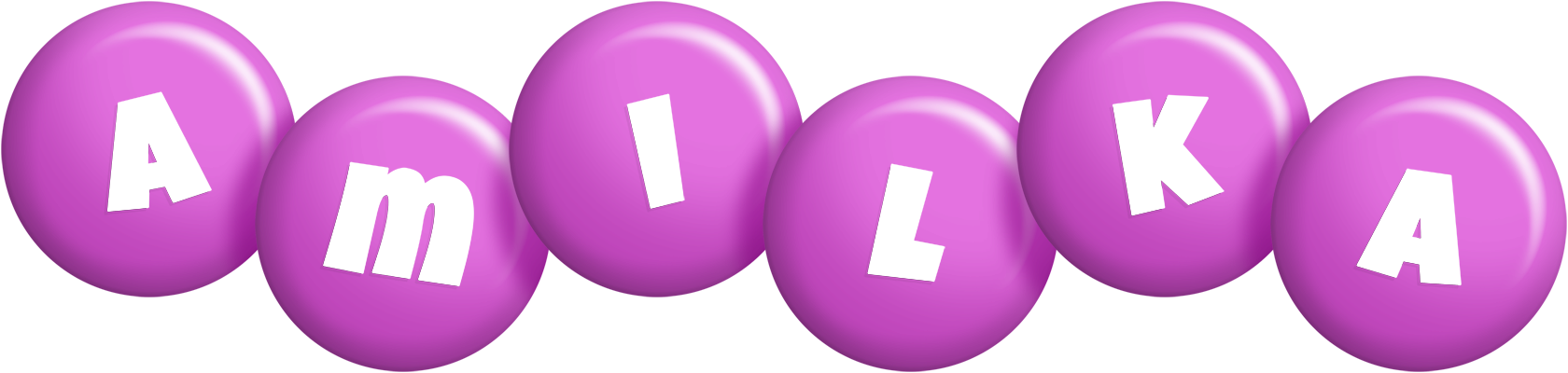 Amilka candy-purple logo