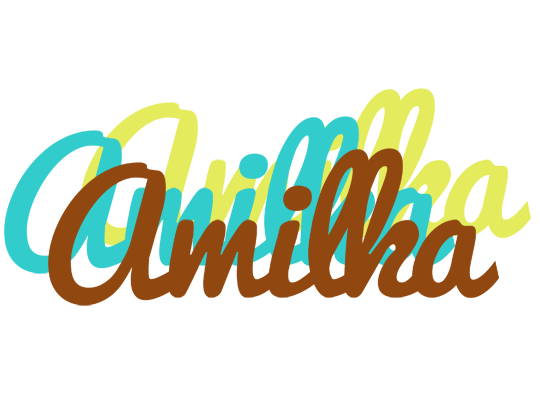 Amilka cupcake logo