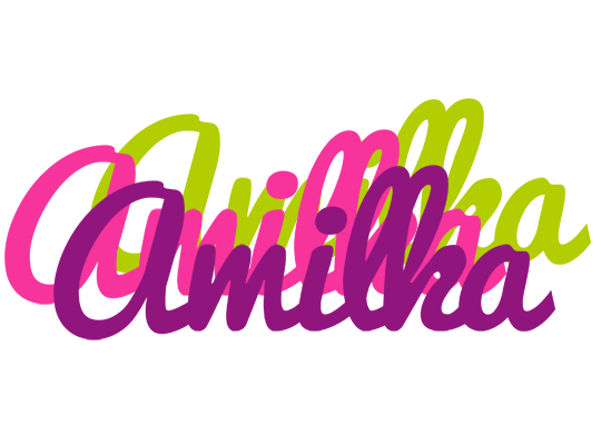 Amilka flowers logo