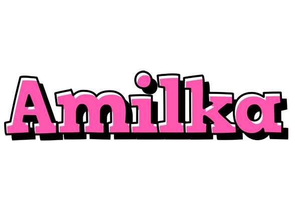Amilka girlish logo